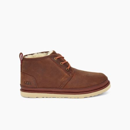 UGG Neumel Weather Brown Ankle Boots for Men (DRNS63971)